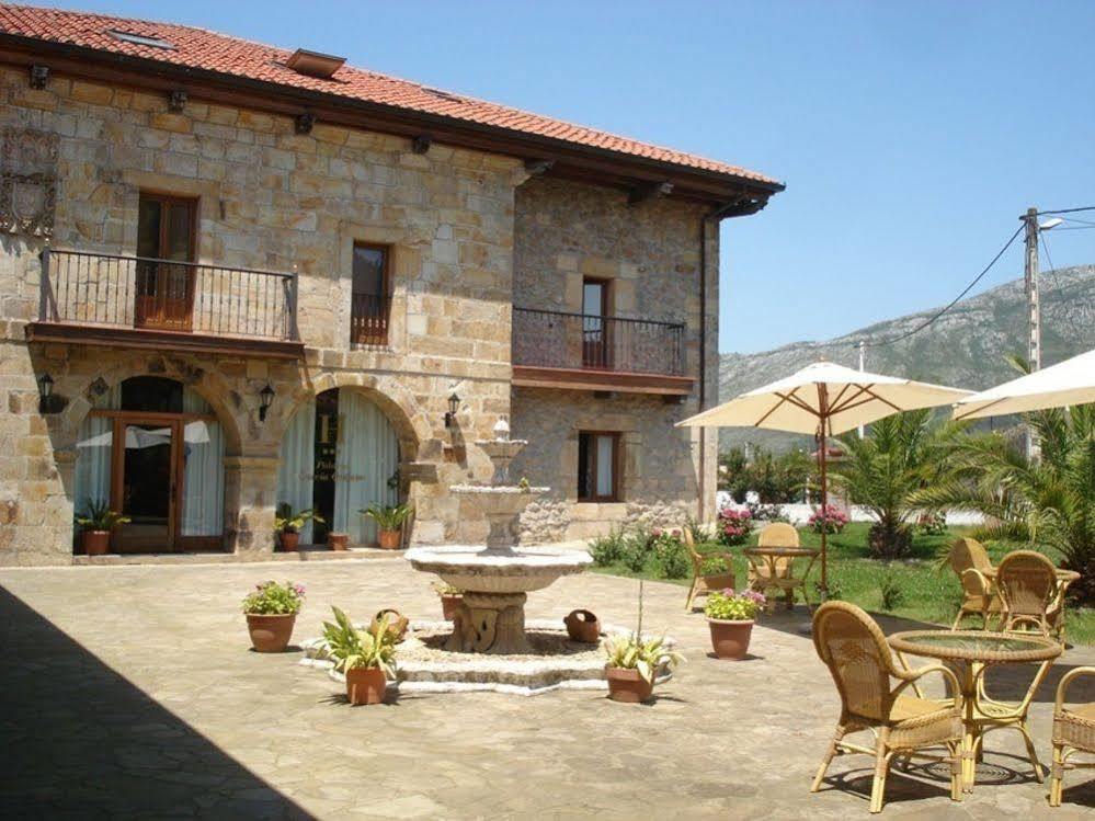 Hotel Palacio Garcia Quijano Corrales De Buelna Exteriör bild